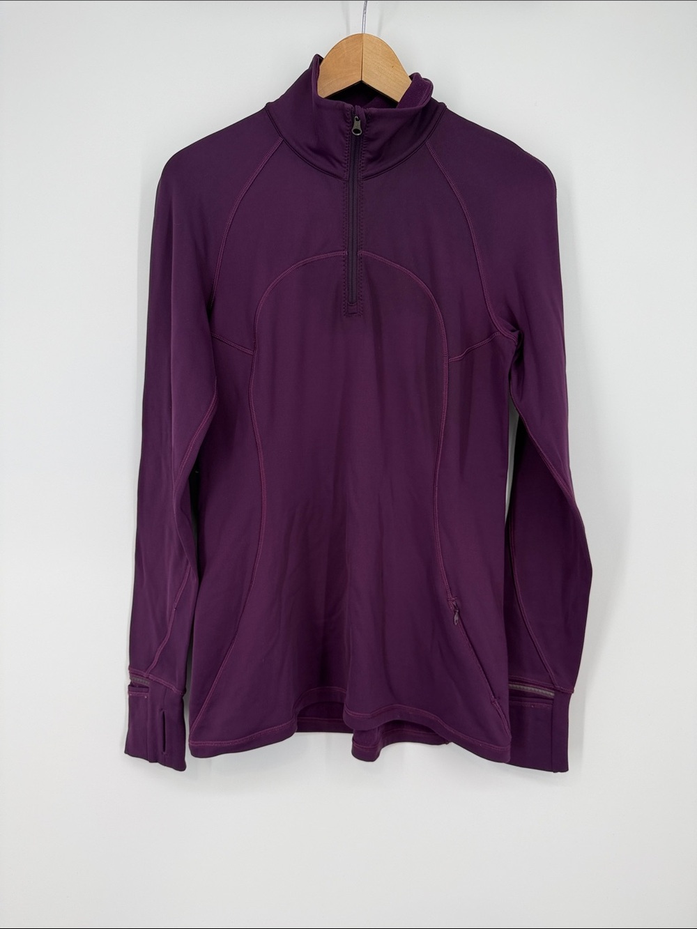 Lululemon First Mile 1/2 Zip Size 10